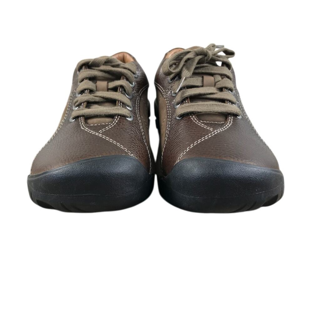 KEEN Presidio Leather LaceUp Everyday Shoes W 9 Brown Outdoor Versatile NWOT - Picture 6 of 13